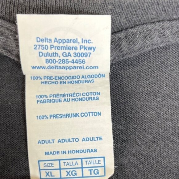 Delta Pro Halloween Tshirt Mens XL Black I Got Your Back Skeleton - Picture 7 of 8